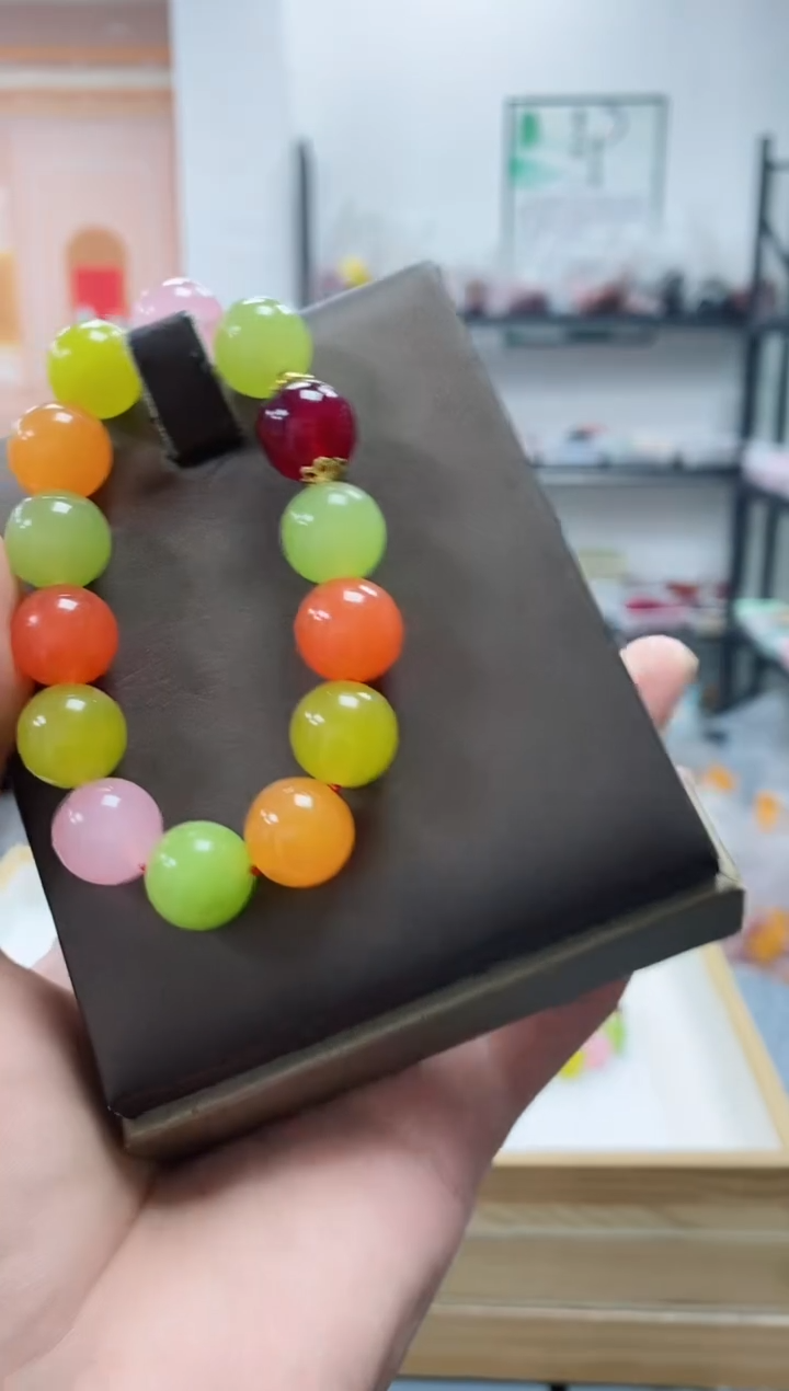 未镶嵌手链玛瑙/玉髓syy多宝玛瑙手串14mm