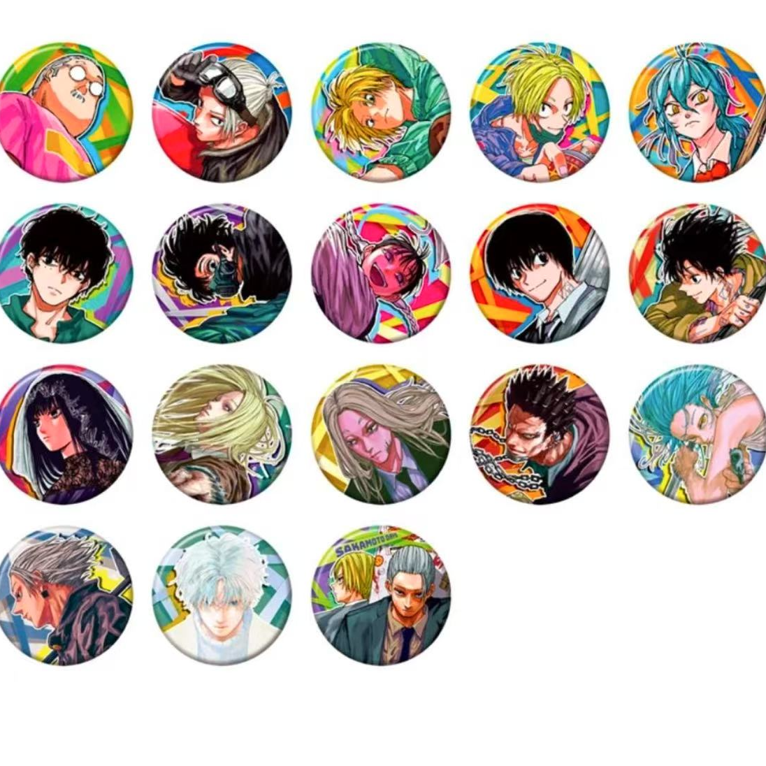 坂本的日常 原画吧唧 第2弹【代拆】