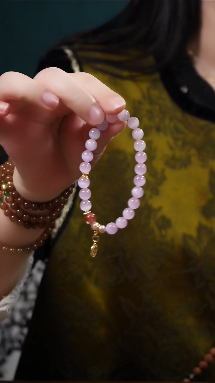 银S925镶嵌手链水晶设计款手串