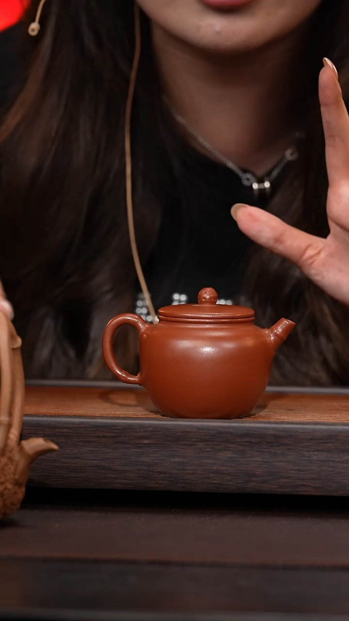 茶壶紫砂原矿紫砂山石竹节120CC