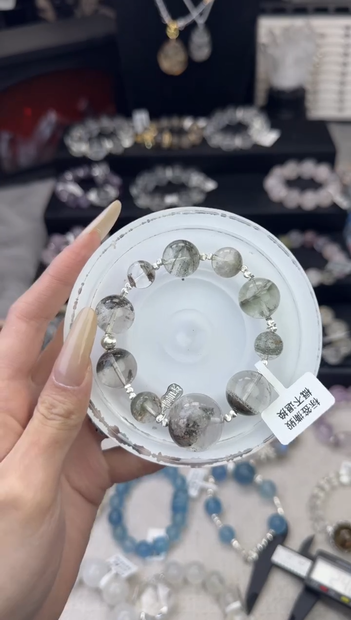 水晶手链未镶嵌天然水晶 多样性发货