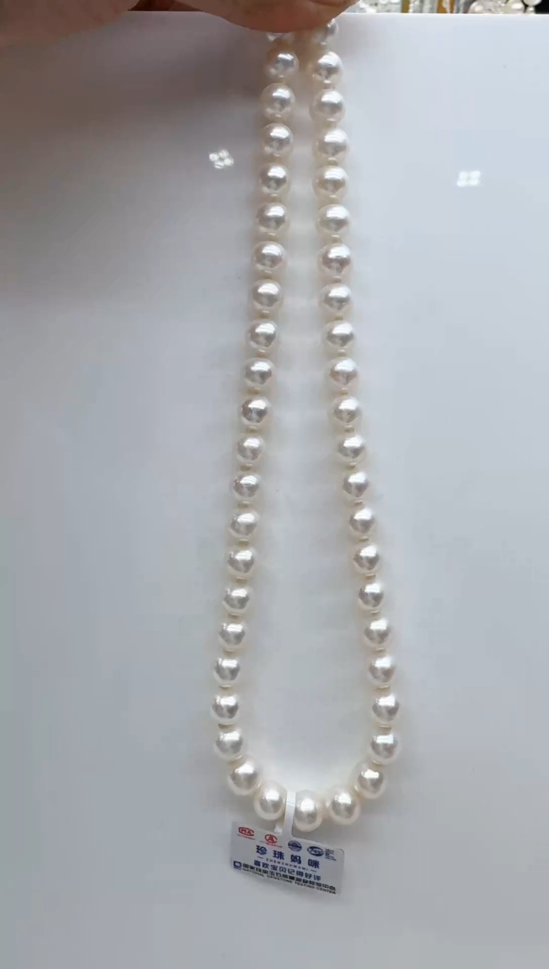 【闪购商品】海水珍珠颈饰银S925镶嵌清货