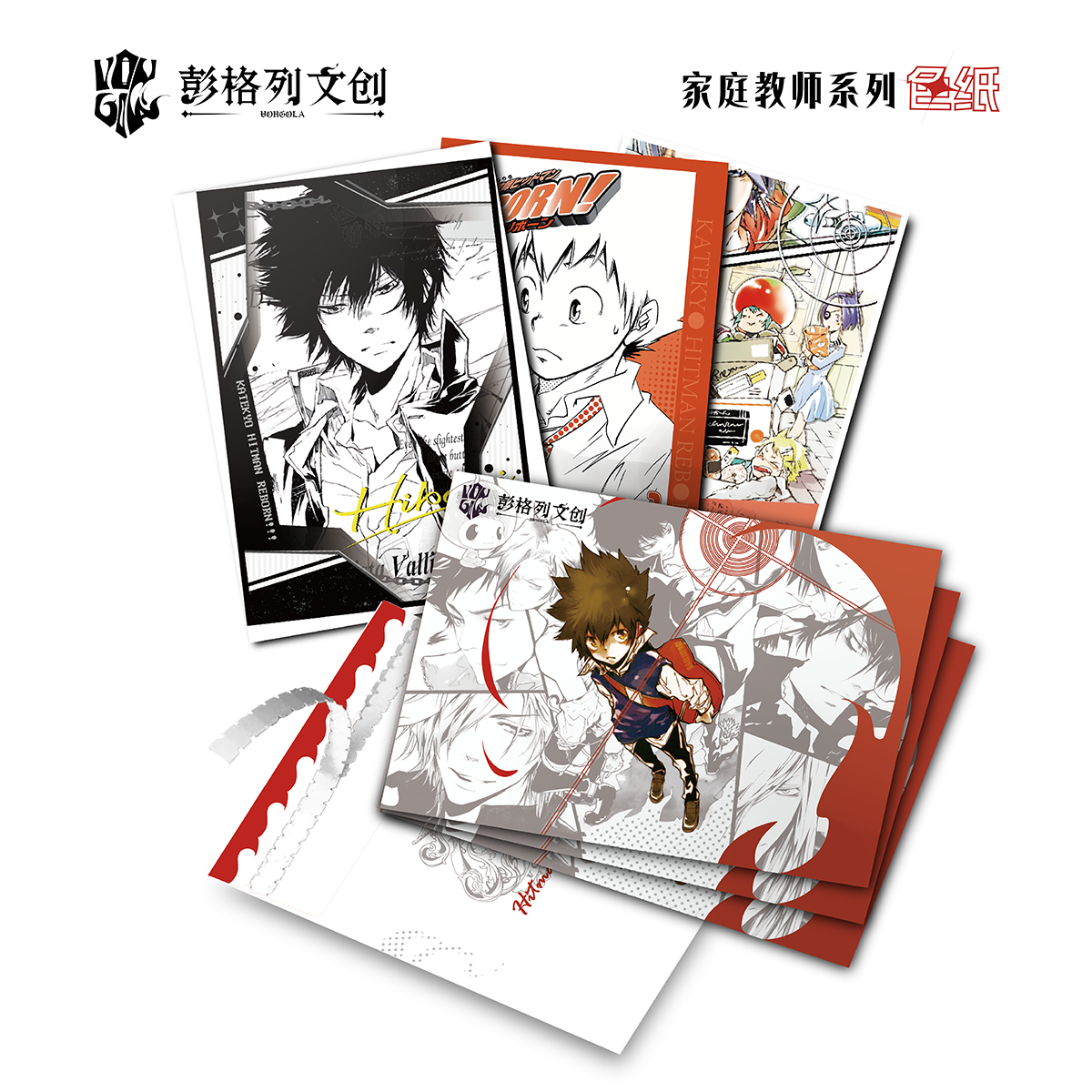 【大吃】彭格列文创家庭教师系列集换式收藏二创亚克力色纸卡牌盲盒