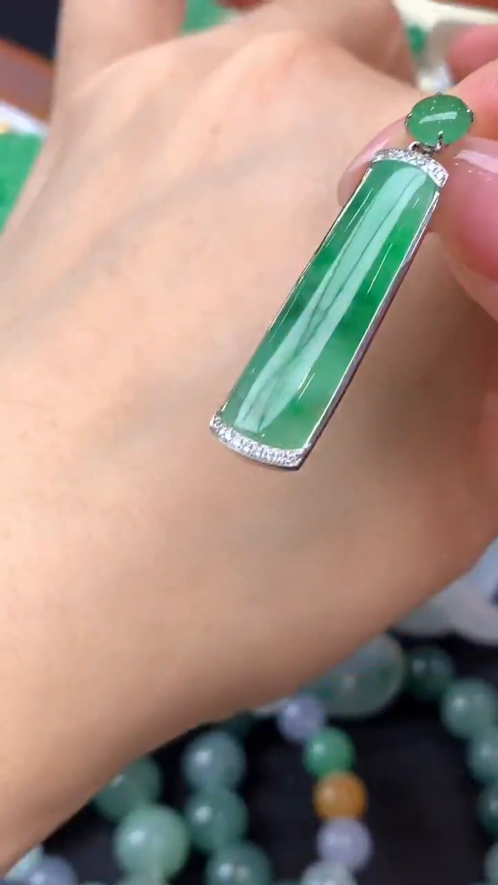 【闪购商品】翡翠颈饰未镶嵌362-天然翡翠