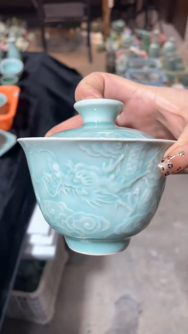 【闪购商品】特价福利 微瑕 慧仙青瓷