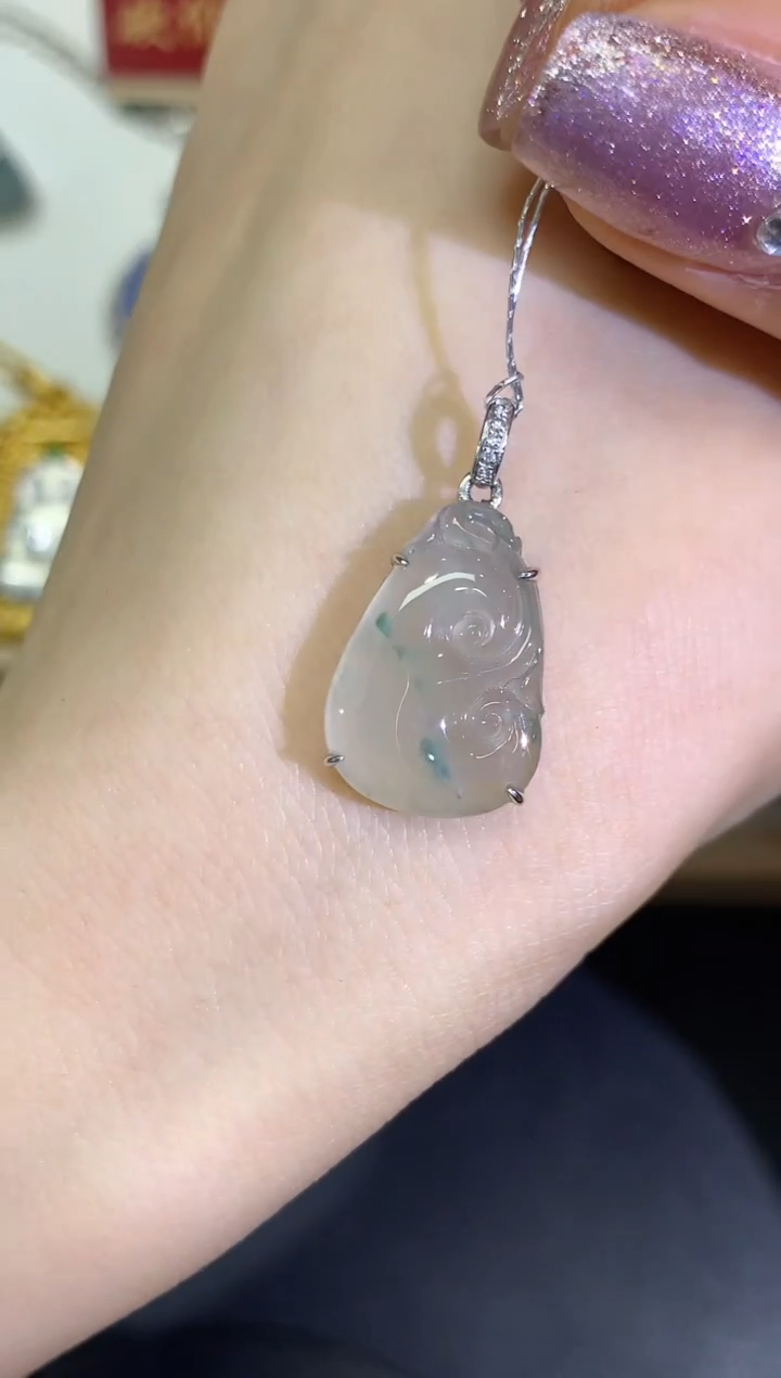 翡翠戒指18K金镶嵌团购20