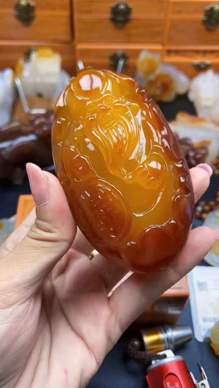 未镶嵌挂件玛瑙/玉髓激**月ll