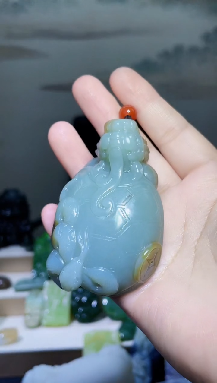 颈饰未镶嵌和田玉1