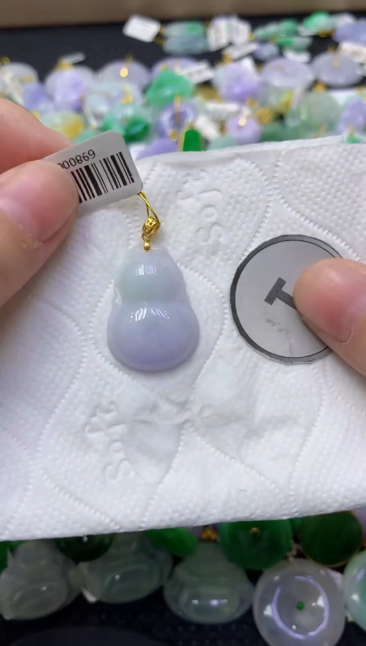 颈饰未镶嵌翡翠天然缅甸翡翠A货