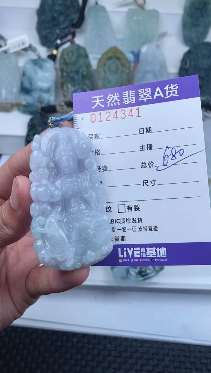 【闪购商品】翡翠颈饰未镶嵌         341