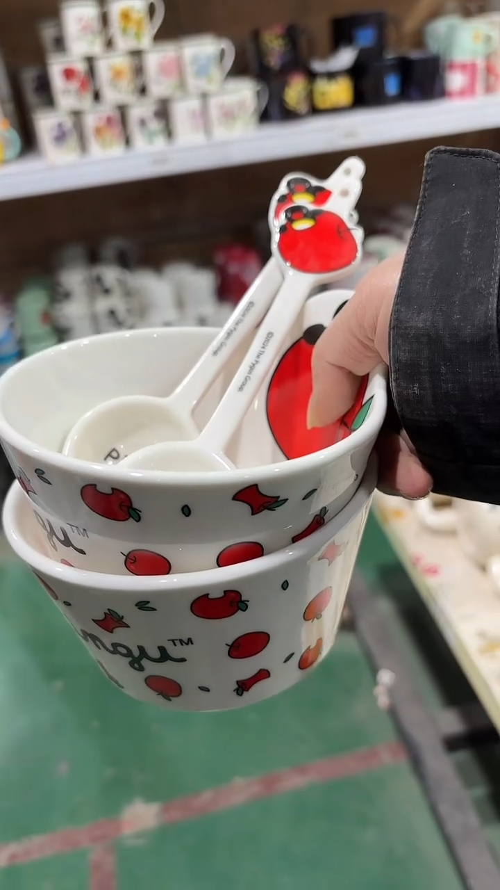 陶瓷手柄款家湖高温陶瓷杯 微瑕