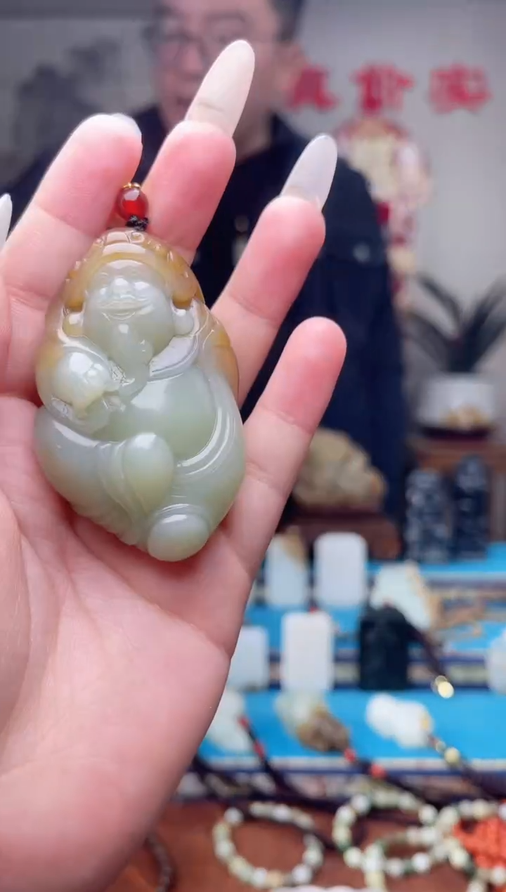 【闪购商品】和田玉挂件未镶嵌1