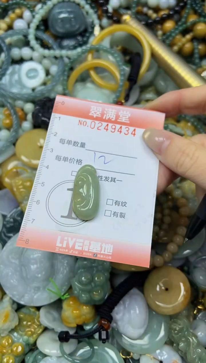 未镶嵌挂件翡翠闪购0249434