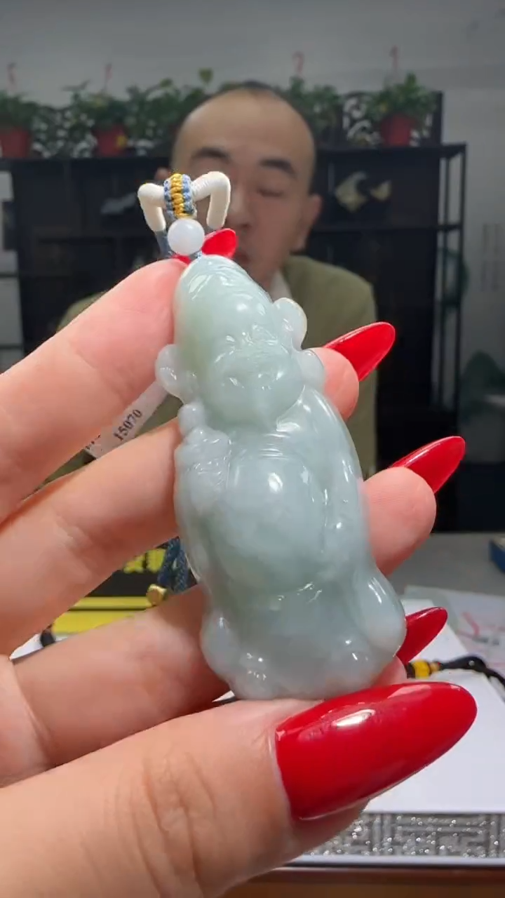 【闪购商品】翡翠颈饰未镶嵌天然翡翠A货吊坠