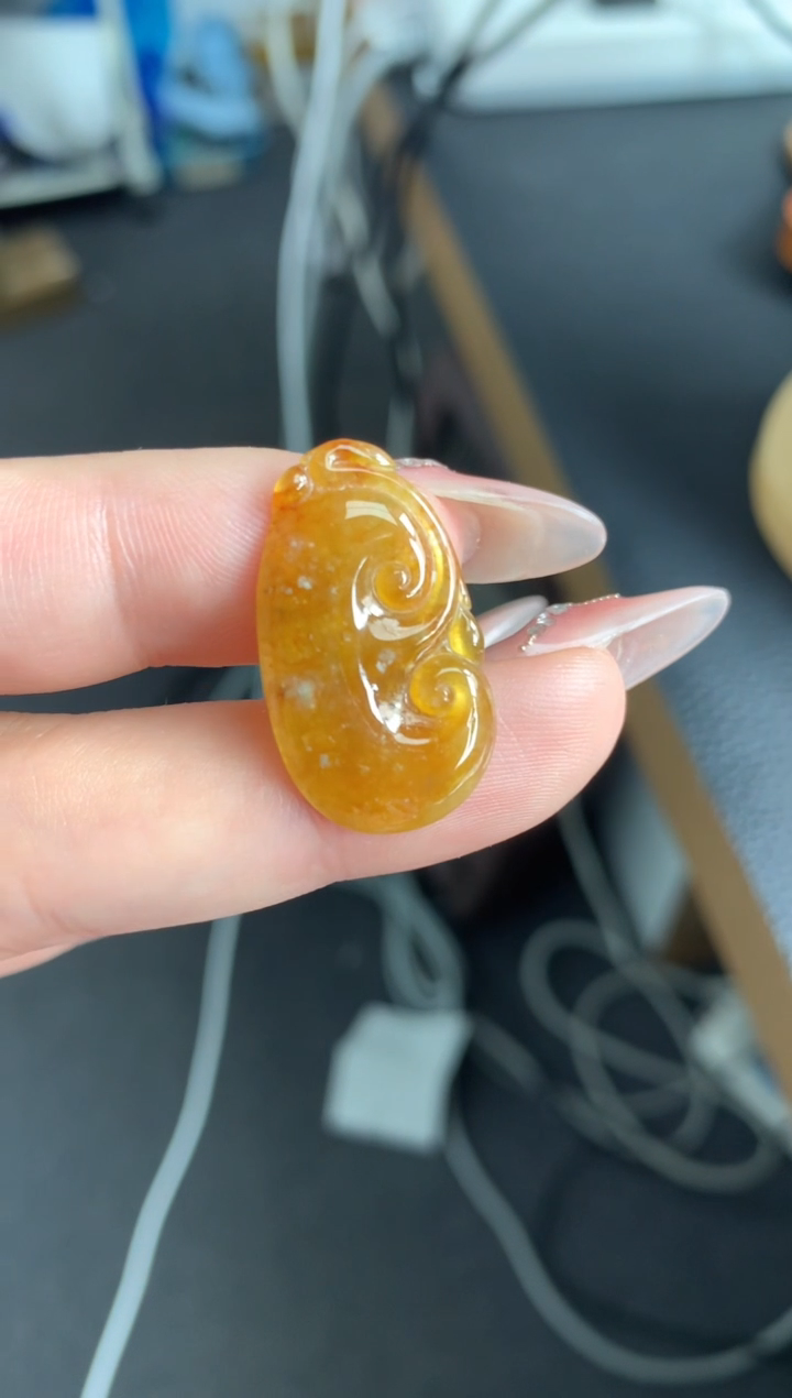 【闪购商品】定制翡翠未镶嵌如意