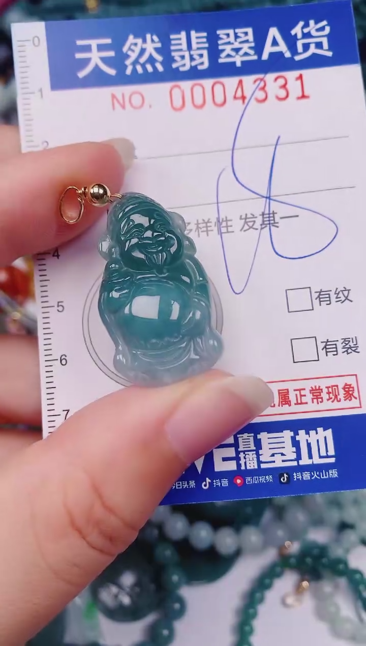颈饰未镶嵌翡翠00004331
