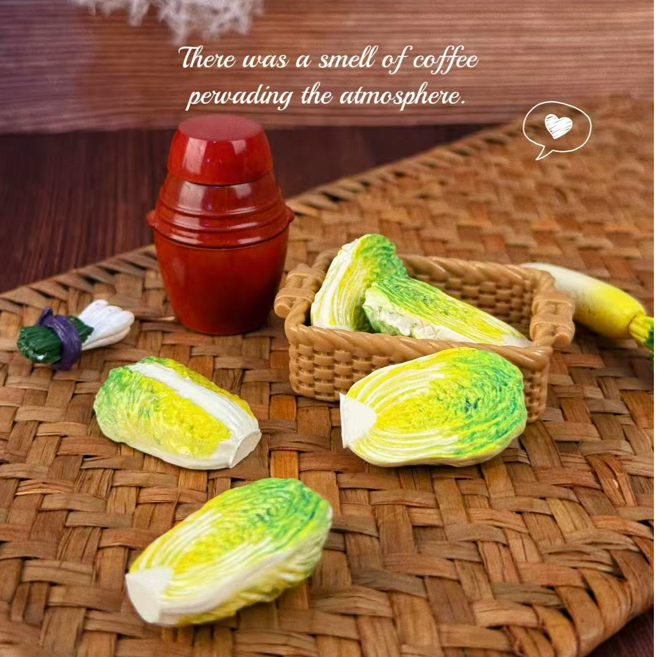 【开芯定制】大白菜 高品树脂仿真食玩 树脂diy配件