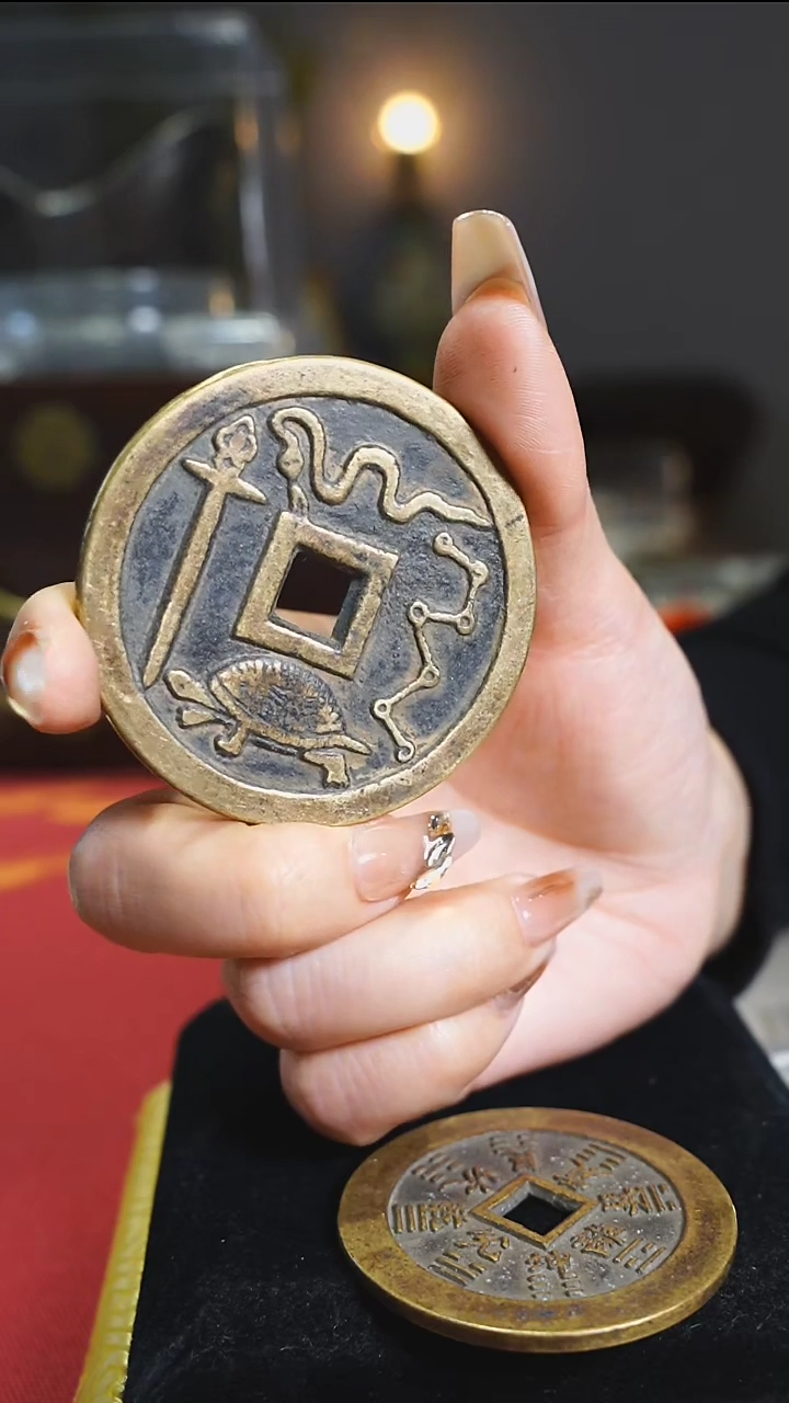【闪购商品】铜龟蛇七剑驱邪避恶/5.8cm/2128