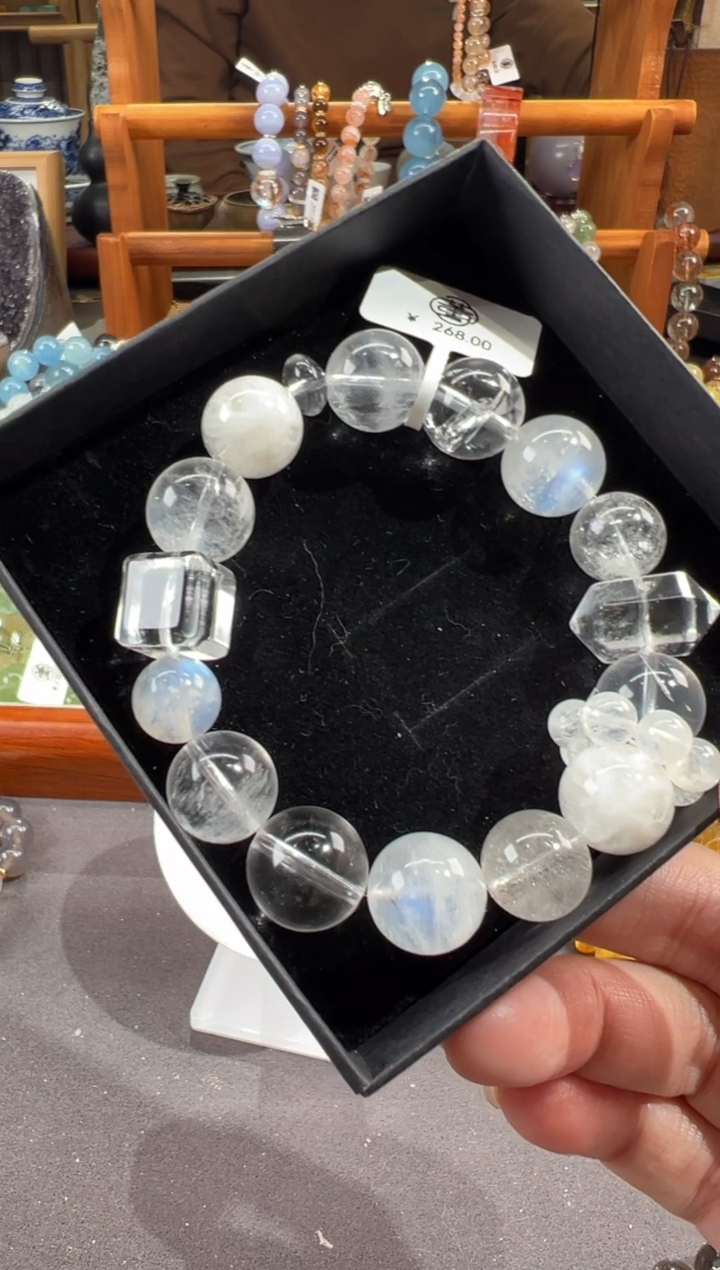 【闪购商品】水晶手链合金定制款 太多丶小情绪