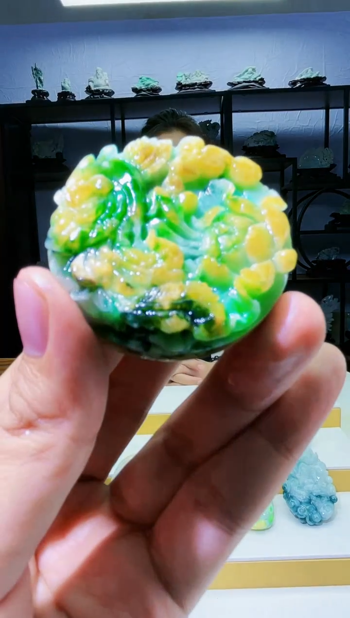 定制翡翠未镶嵌毛货03290052