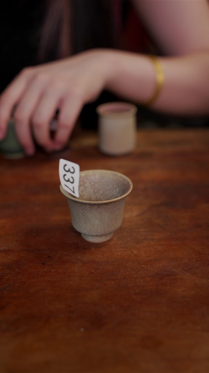 杯等烟雨陶瓷手作主人杯337