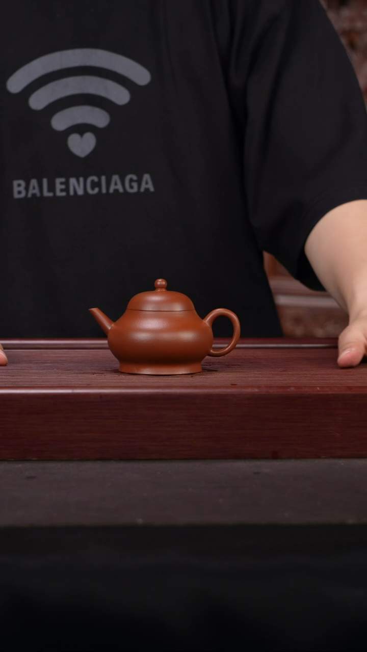 茶壶紫砂潘子茶器 ZY17353水平