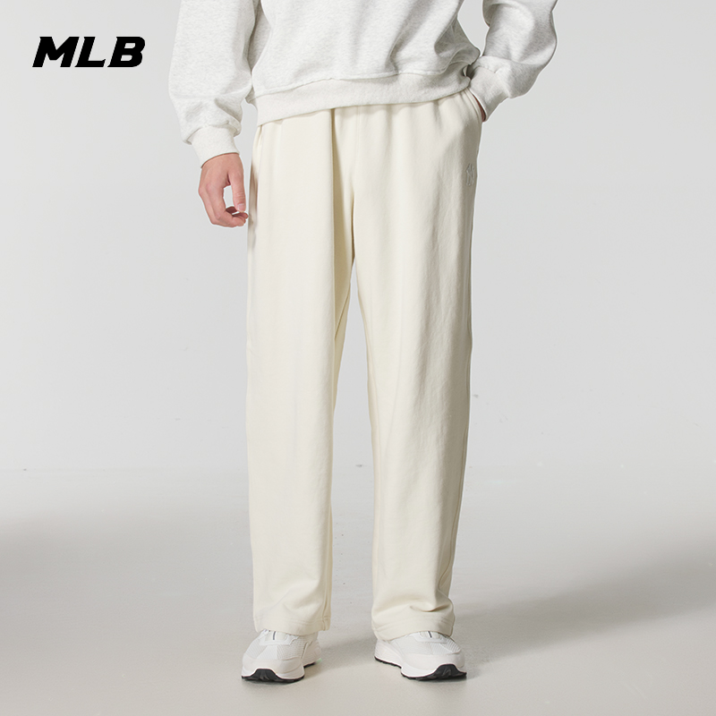 MLB男裤女裤针织长裤2025秋季新款运动裤时尚潮流休闲裤3APTB0254