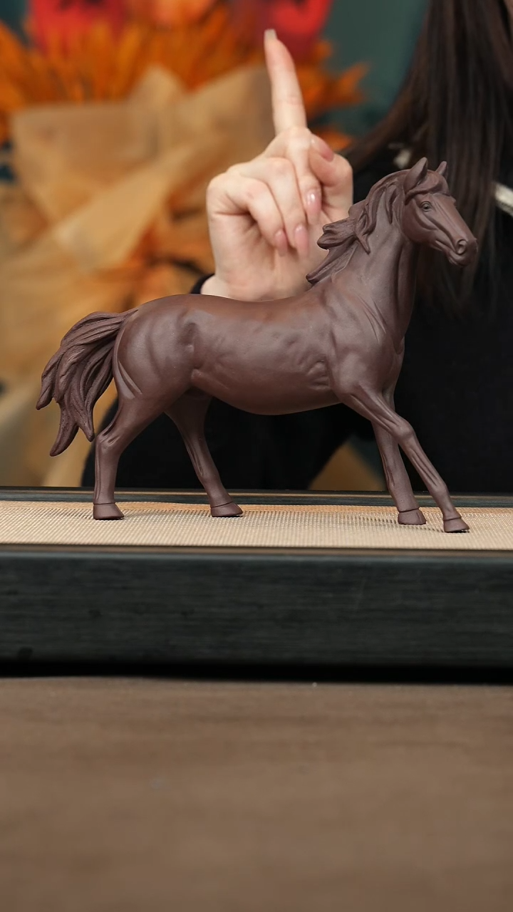 【闪购商品】紫砂茶壶【骏马】