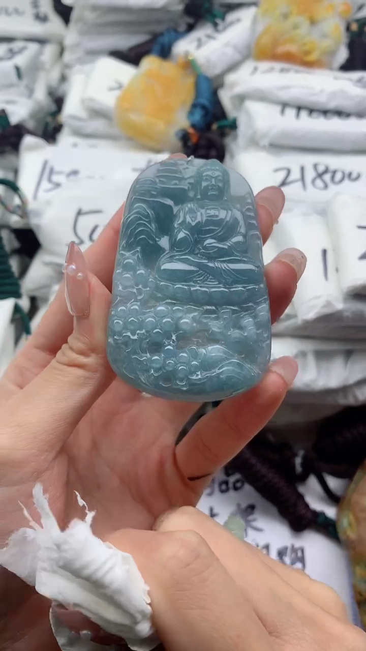 翡翠未镶嵌颈饰555555555555