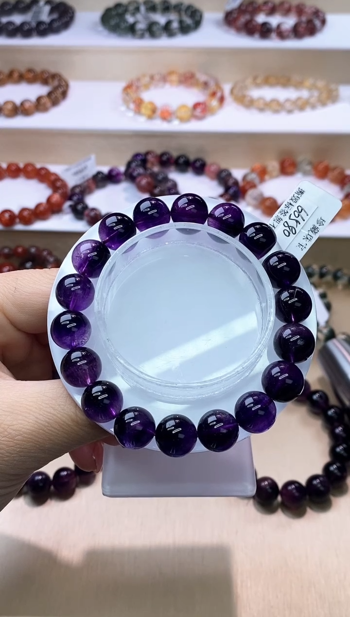 【闪购商品】水晶手链未镶嵌紫超七11m+