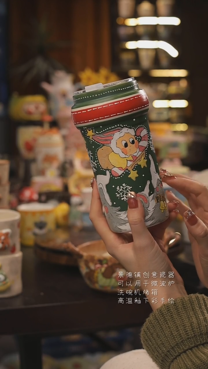 景德镇釉下彩绘设计师款式陶瓷