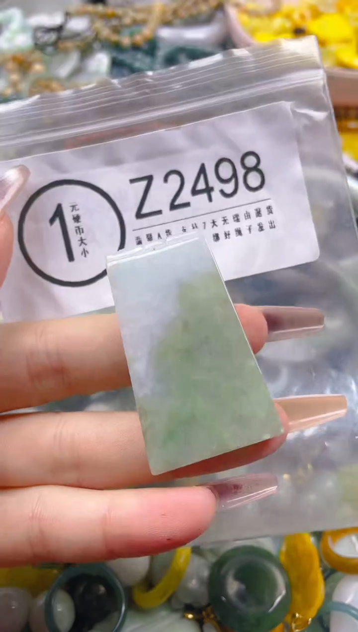 【闪购商品】翡翠颈饰未镶嵌/Z/翡翠A货一图一物