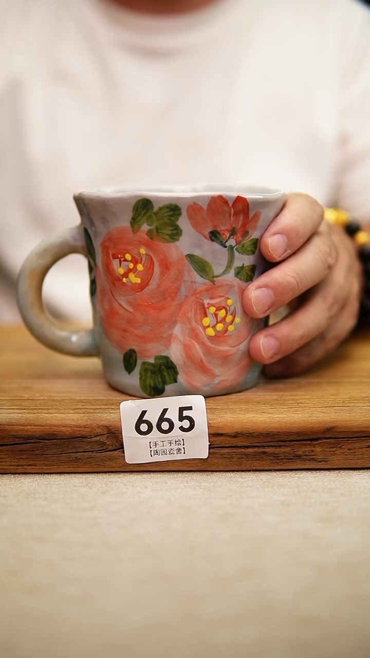 @@陶园瓷舍@@纯手工手绘@高温釉下彩