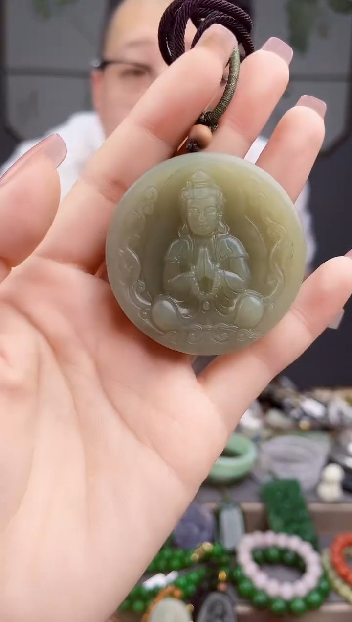 颈饰未镶嵌和田玉多样性发货拍一单发一个