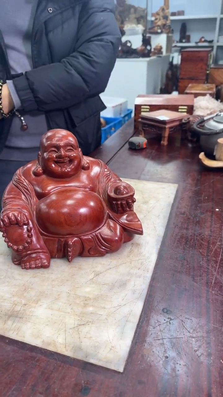 大果紫檀（缅甸花梨）佛***人工艺品88888888