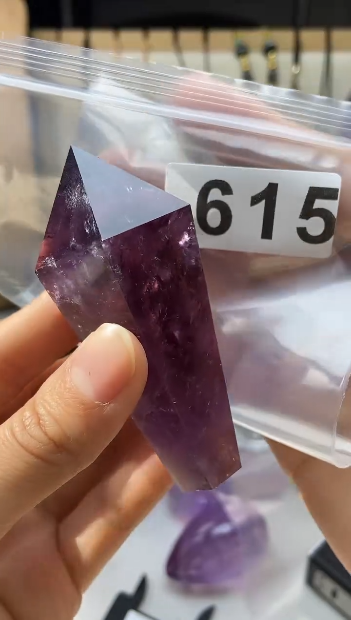 【闪购商品】水晶紫柱/615未镶嵌【】