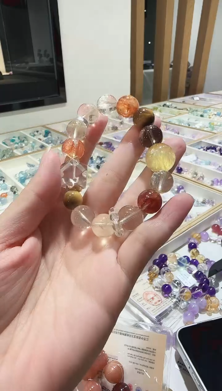 未镶嵌手链水晶手串