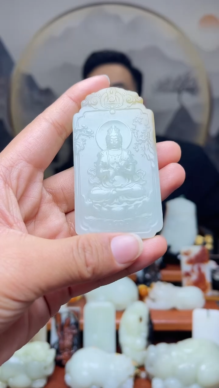 【闪购商品】和田玉吊坠未镶嵌129