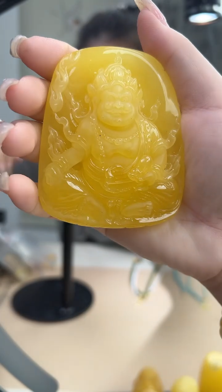 裸石琥珀未镶嵌琥珀蜜蜡吊坠