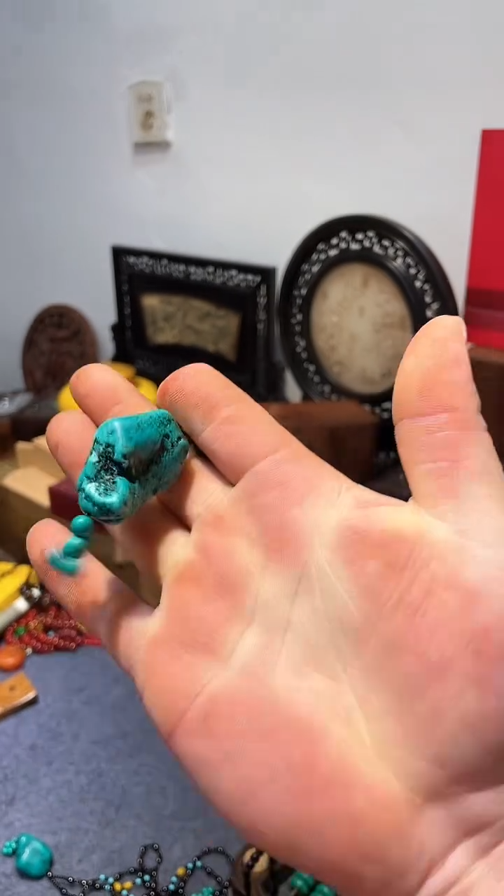 【闪购商品】贡木木雕1111111111松石链