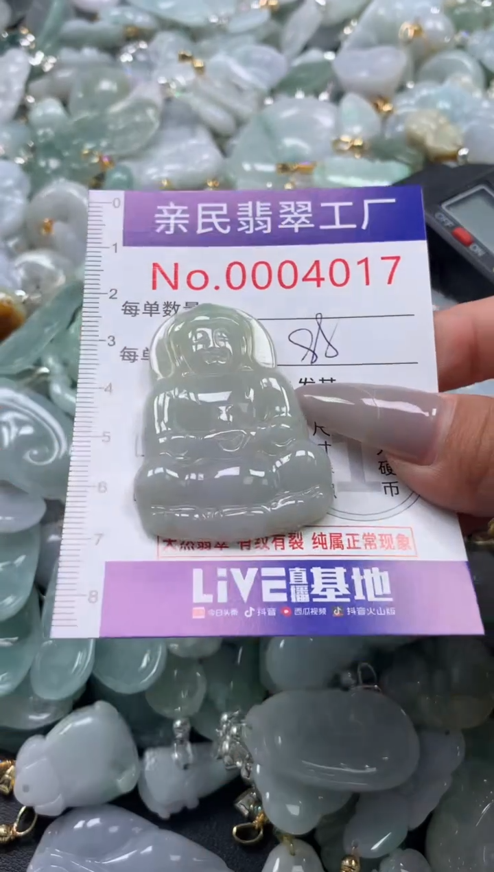 颈饰未镶嵌翡翠4017