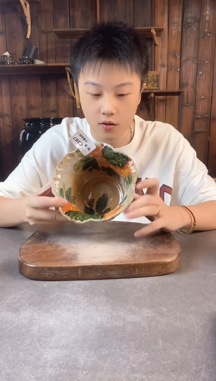 碗瑕287，手工手作，超值陶瓷