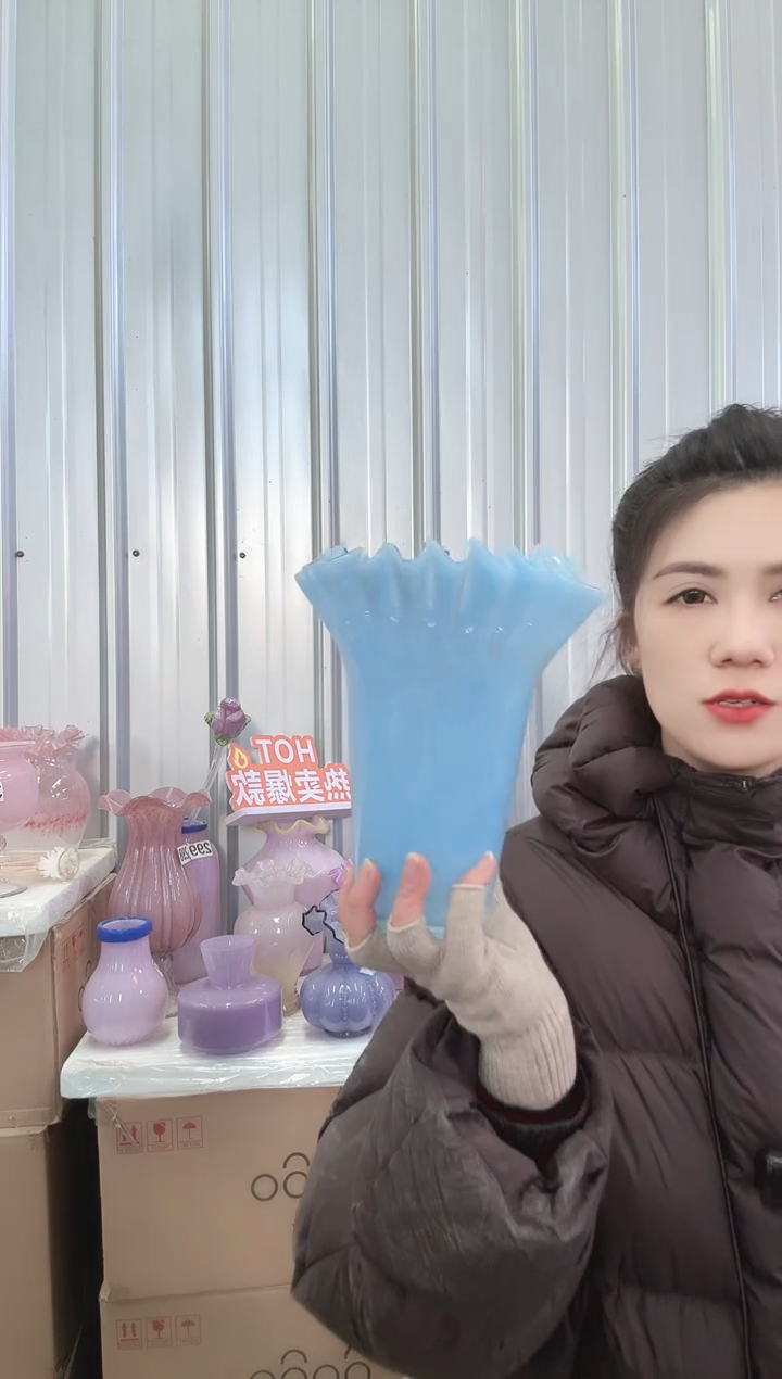 071直播玻璃花瓶
