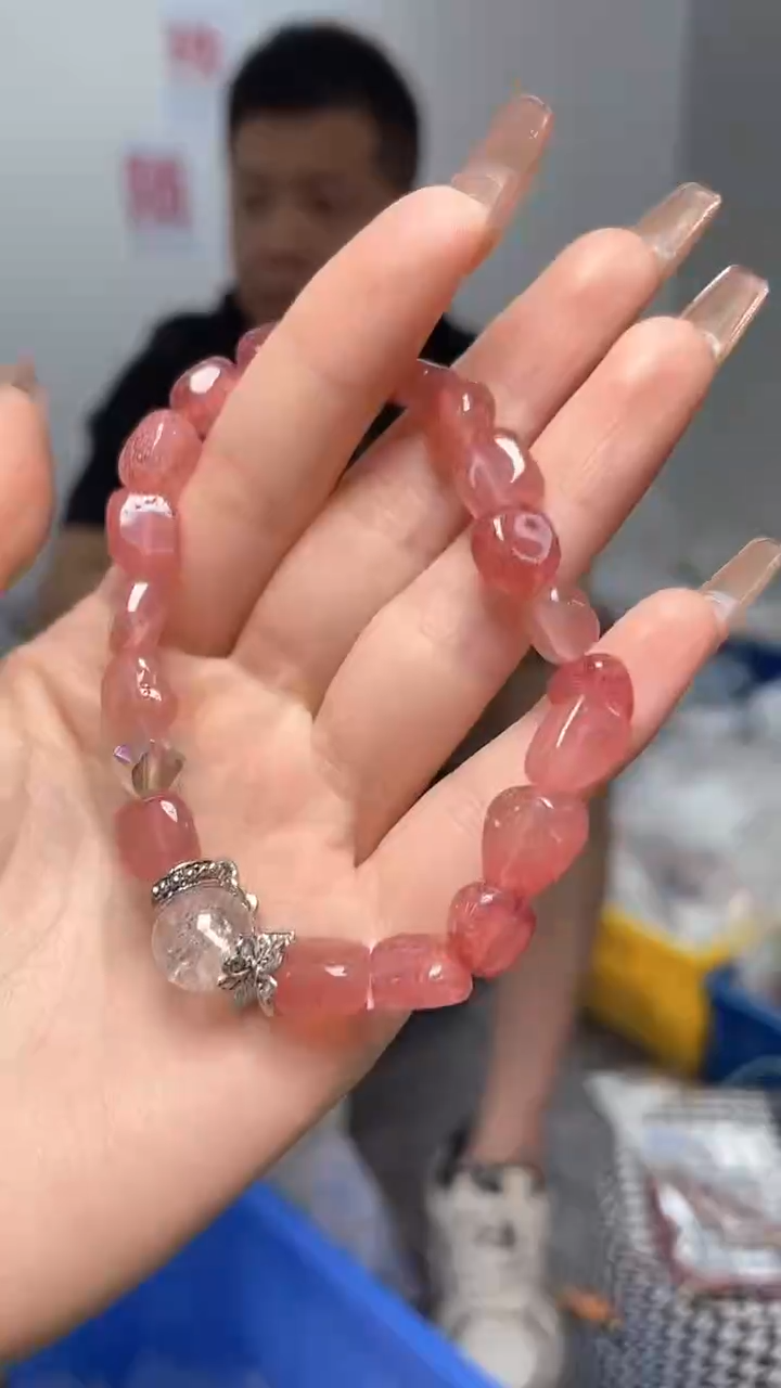 水晶手链未镶嵌（多样性单个发货）