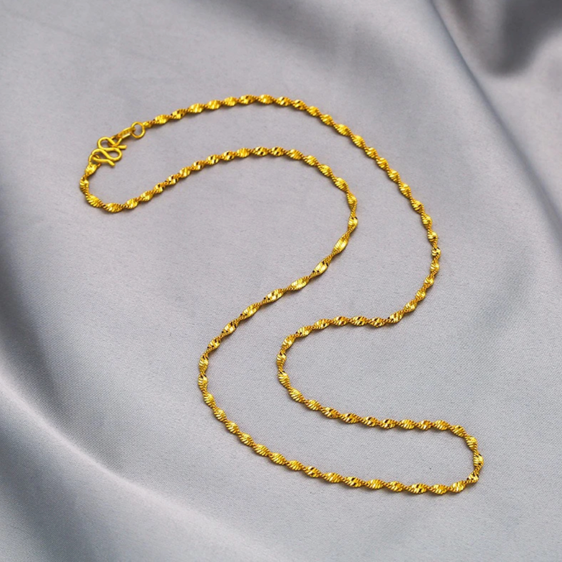 18K金项链--挂车链接勿拍