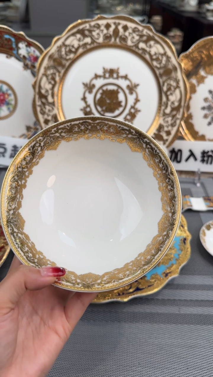 【闪购商品】瓷片6英寸水果碗 2个 福利价