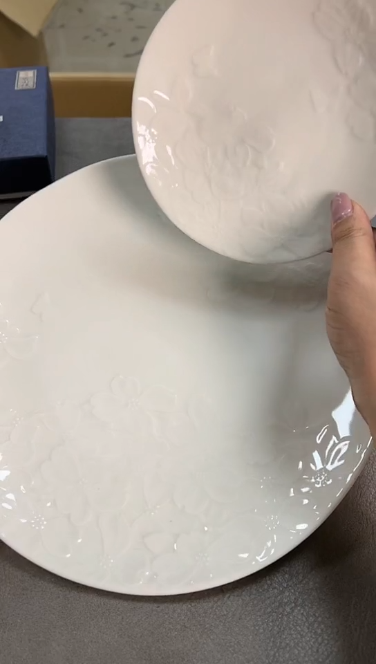 瓷片蝴蝶夫人 一大五小 原盒 