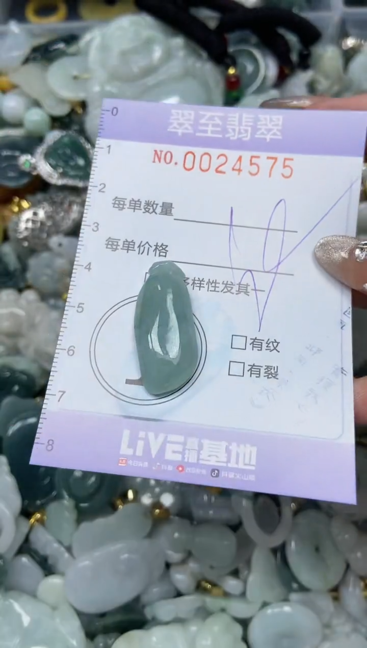 【闪购商品】翡翠颈饰未镶嵌闪购0024575