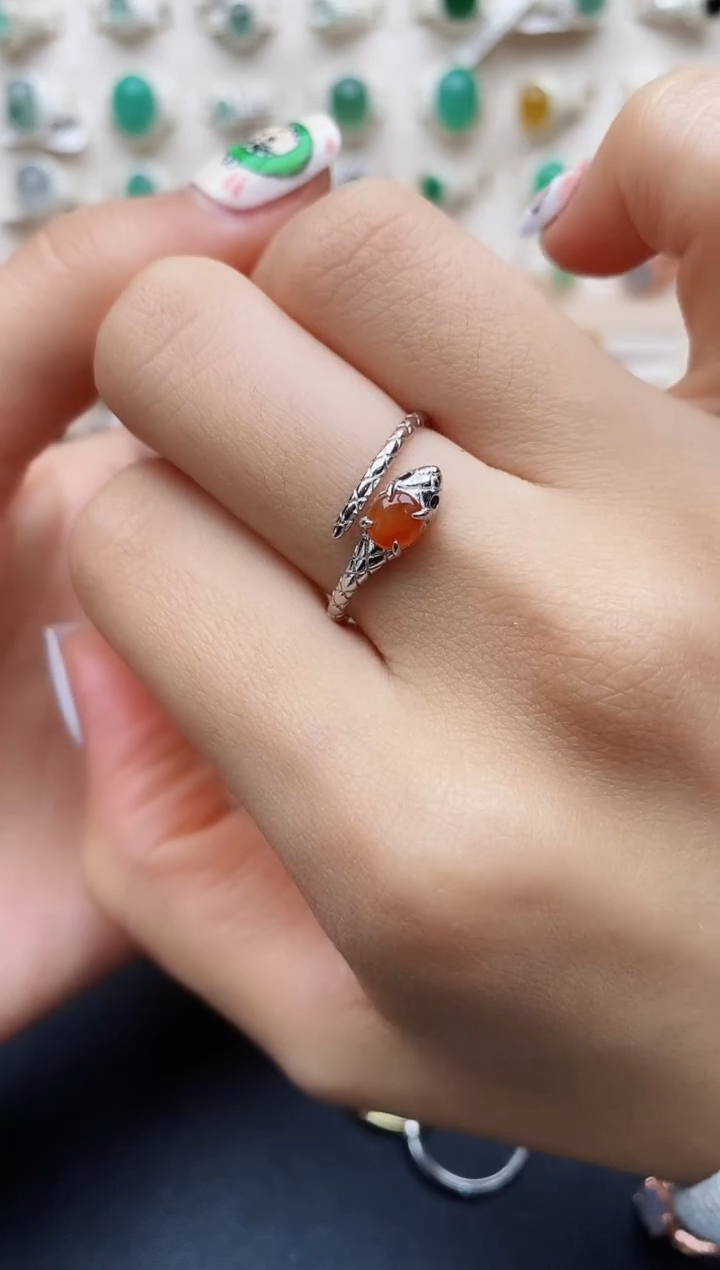 【闪购商品】翡翠戒指未镶嵌缅甸翡翠