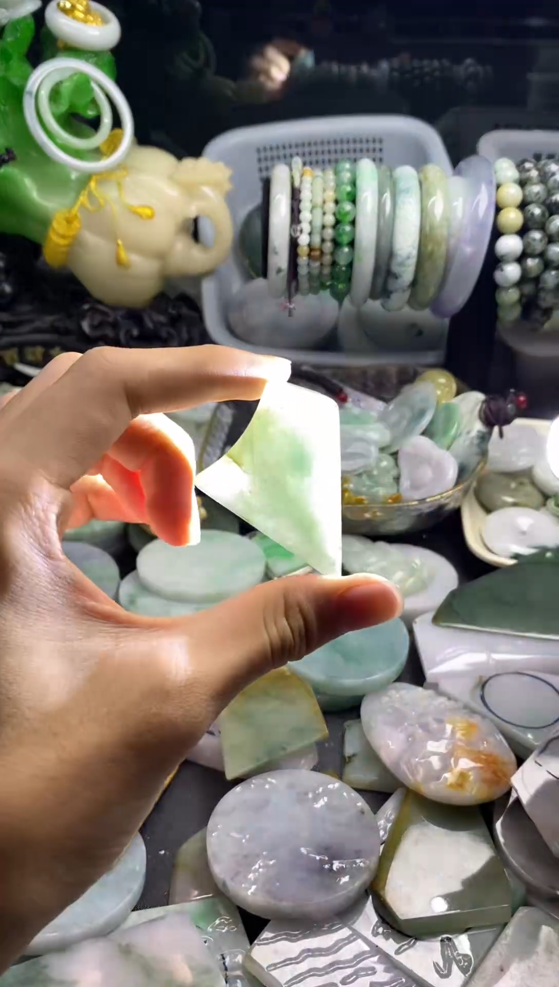 散珠翡翠翡翠A货9